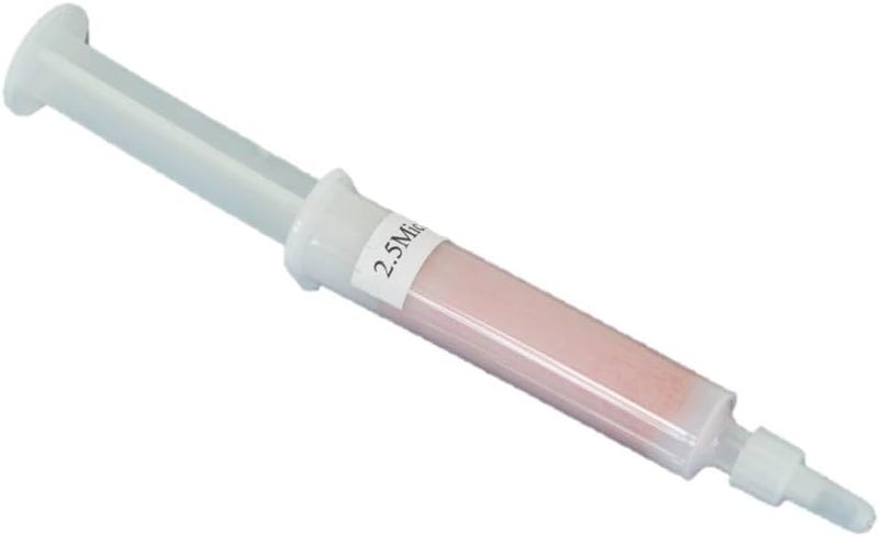 T-MAX 2.5 Micron 10,000 Grit 5 Gram Diamond Lapping Paste Polishing Compound Syringe Mirror Finish for Jewelry, Metal, Ring, Gemstone, Glass, Coin - Image 1